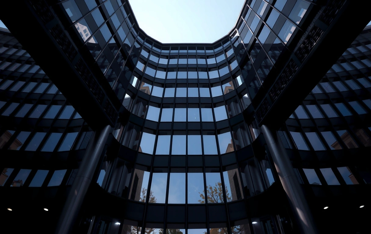 Facciata sede Telecom Italia Premium